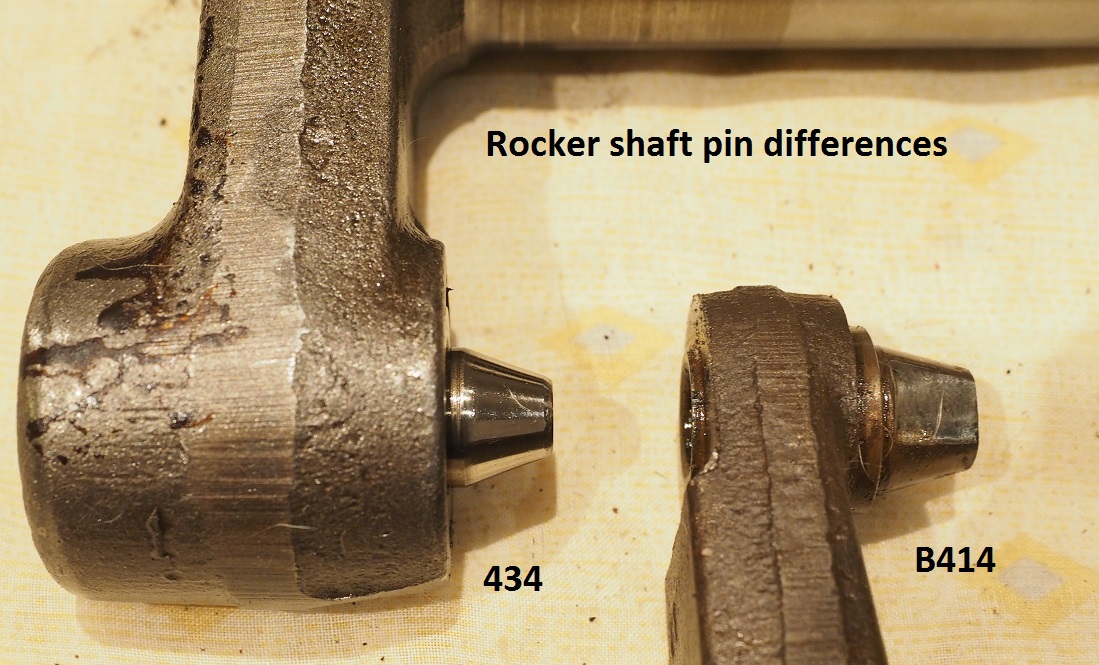 Case International Rocker Shaft Pin Differences